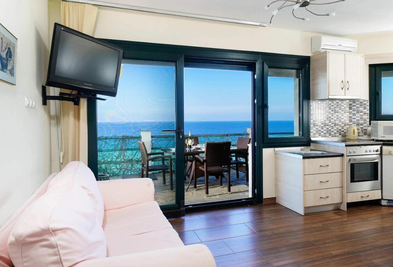 Giotas Sea View Apartment Skála Kallirákhis Exterior foto